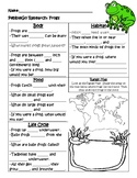 PebbleGo ~ Frogs Research Graphic Organizer