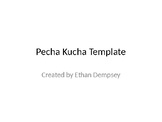 Pecha Kucha Presentation PowerPoint Template - EDITABLE!
