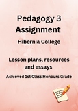 Pedagogy 3 Assignment (Hibernia College) Achieved 1st Clas