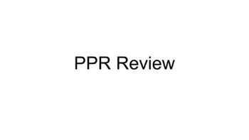 Preview of Pedagogy and Professional Responsibilities (PPR) Study Guide 