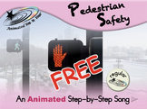 Pedestrian Safety - Animated Step-by-Step Song - Regular