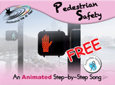 Pedestrian Safety - Animated Step-by-Step Song - SymbolStix