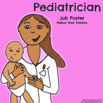 Preview of Pediatrician Poster - Discover Your Passions