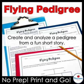 Preview of Pedigree Activity and Worksheet