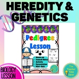Pedigree Heredity Life Science Notes Slides and Activity L
