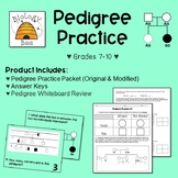 Pedigree Practice: MS-LS3-2 & HS-LS3-3