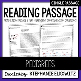 Pedigrees Reading Passage | Printable & Digital