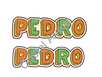 Preview of Pedro Book Series Divider