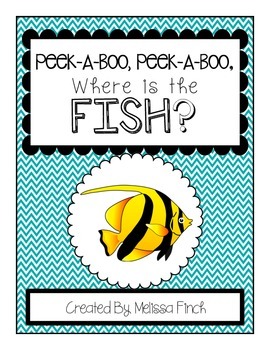 Preview of Peek-A-Boo, Where is the Fish?- Adapted book for Autism