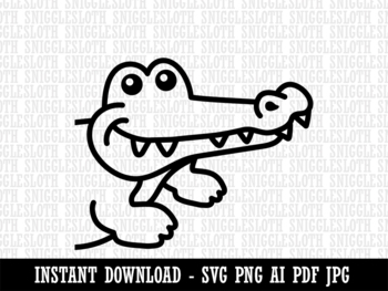 Peeking Sloth Clipart Instant Digital Download AI PDF SVG PNG JPG Files for  Comm