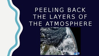 Preview of Peeling Back the Layers of the Atmosphere PowerPoint