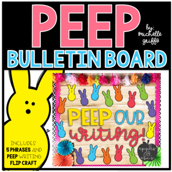 Preview of Peep Bulletin Board Spring Bulletin Board Easter 