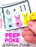 Peep Poke Addition Facts 1-12 Game - FREE