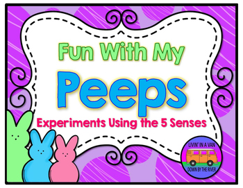 Preview of Peeps Experiment - Worksheets and EASEL Activities