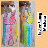 Peeps Activities Windsock Craft Easter Bunny Bulletin Boar