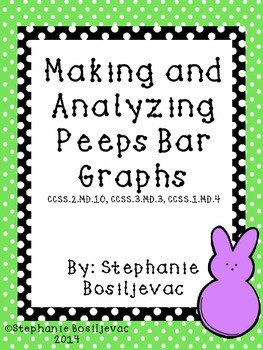 Preview of Peeps Bar Graphs