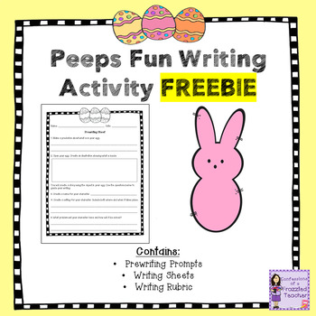 Preview of Peeps Easter Writing Activity