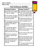 Peer Conference Checklist