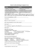 Peer Conflict/Bullying Investigation Form