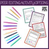 Peer Editing: Four Guided Workshops