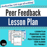 Peer Feedback Lesson Pack