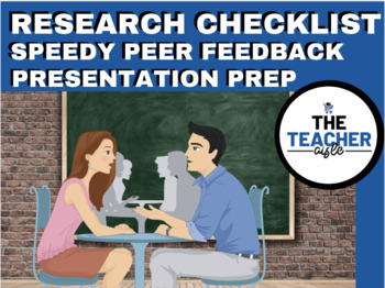 Preview of Peer Feedback- Presentation Prep (Research)