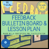 Peer Feedback Sentence Stem Lesson Plan and Feedback Poste