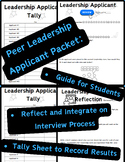 Peer ASB Leadership Applicant Review - Guide for Current S