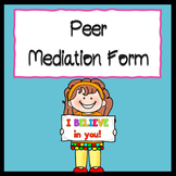 Peer Mediation Form
