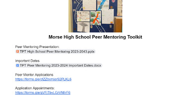 Preview of Peer Mentoring ToolKit COMPLETE