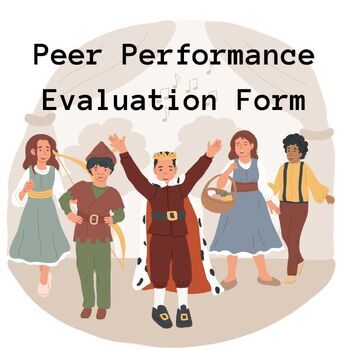 Preview of Peer Performance Evaluation Form