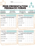 Peer Presentation Evaluation Form