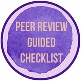 Peer Review: Guided Checklist