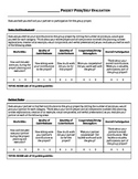 Peer and Self Evaluation Forms