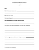 Pelé Biography and Research Worksheet
