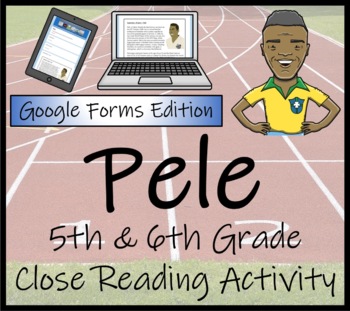 Preview of Pele Close Reading Activity Digital & Print | 5th Grade & 6th Grade