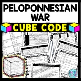 Peloponnesian War Ancient Greece Cube Stations - Reading C