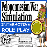 Peloponnesian War Simulation - Ancient Greece Sparta vs At