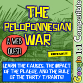 Peloponnesian War Web Quest! Athens, Sparta, the Thirty Ty