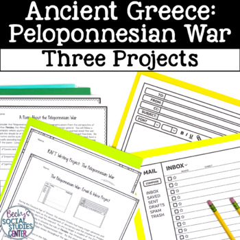 Preview of Peloponnesian War in Ancient Greece - Three Projects