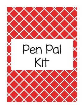 Preview of Pen Pal Kit