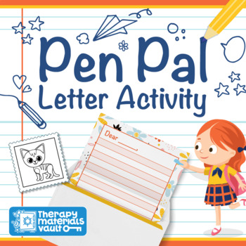 Preview of Pen Pal Letter Activity