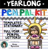 Pen Pal Letter Kit! Graphic Organizers and Stationary for 