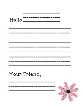 Pen Pal Letter Pack by Lessons In Grossology | Teachers Pay Teachers