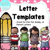 Super Cute Letter Templates