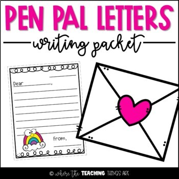 Pen Pal Packet for Distance Learning