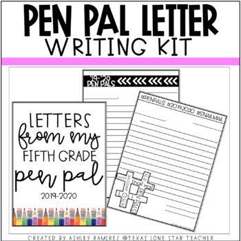 Pen Pal Worksheets Amp Teaching Resources Teachers Pay Teachers