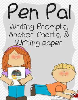 Preview of Pen Pal Writing Prompts