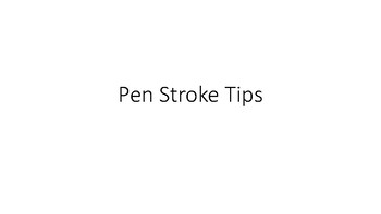 Preview of Pen Stroke Tips (Fine ARTS)