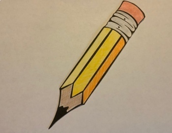 Preview of Pencil Bookmark